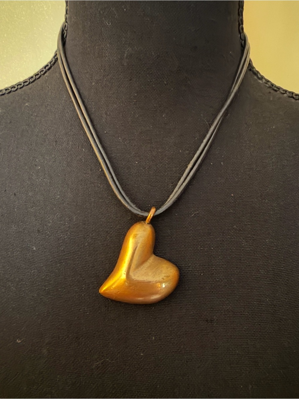 Chico’s Gold Heart Pendant Necklace - Women's Jewelry